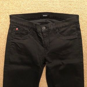 Hudson black skinny jeans